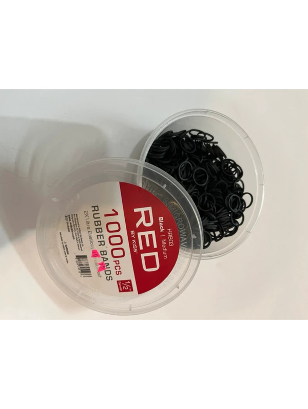Small black rubber bands for bracelet hair ties